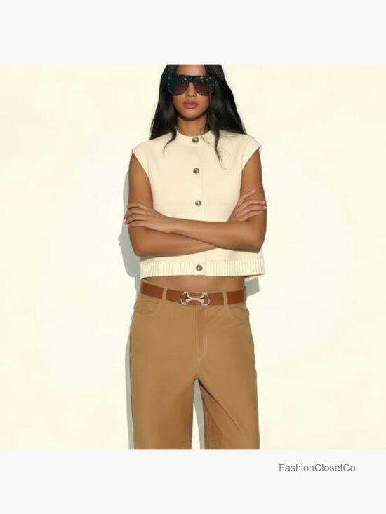 Skinny Faux Leather Belt with Gold Buckle - 1.1 Inch Wide